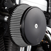 Arlen Ness Big Sucker Stage I Air Filter Kit - Wrinkle Black 50-335