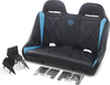 Extreme Bench Seat - Big Diamond - Black/Titanium Blue Exbetbbdc