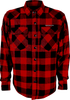Gerbing Heated Clothing Shirt Flannel 7V Red/Black 3Xl Ger7Vfs-Rb-3Xl