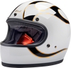 Gringo Helmet - Flames - White/Black - 2Xl 1002-561-506