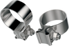 Khrome Werks Exhaust Clamp - Stainless Steel - 1-3/4" 203030