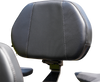 Show Chrome Grande Backrest - Passenger - Ballistic Black - Ryker '19-'24 41-420Gc