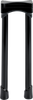 Biltwell Risers - Murdock - Oversized - 14" - Black 6413-201-14