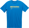 Tech Line Up Performance T-Shirt - Bright Blue - Medium 121173800760M