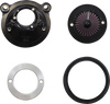 S&S Cycle Air Stinger Stealth Air Cleaner Kit - Black Chrome Ring 170-0724A