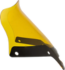 Klock Werks Kolor Flare Sport Windshield - 8" - Yellow - Fxlrst Kww-02-0631