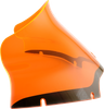 Klock Werks Kolor Flare Windshield - 9" - Orange Ice - Fltr Kww-01-0633