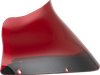 Klock Werks Kolor Flare Windshield - 9" - Red - Fxrp Kww-02-0614