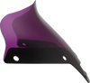 Klock Werks Kolor Flare Sport Windshield - 6" - Purple - Fxlrst Kww-02-0627