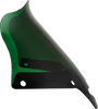 Klock Werks Kolor Flare Sport Windshield - 8" - Green - Fxlrst Kww-02-0632