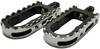 La Choppers Bmx Footpegs - Black/Chrome La-7205-00B
