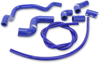 Samco Sport Radiator Hose Kit - Blue - Aprilia Apr6-Bl