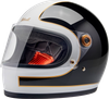 Gringo S Helmet - Gloss White/Black Tracker - Medium 1003-566-503