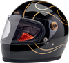 Gringo S Helmet - Gloss Black Flames - 2Xl 1003-567-506