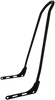 Motherwell One-Piece Sissy Bar - Black Mwl-156T-18-Mb