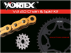 Vortex Steel Chain Kit - Gold Ckg6463