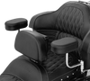 Show Chrome Deluxe Armrest - Passenger - Black - Indian 30-202