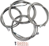 La Choppers Handlebar Cable/Brake Line Kit - 15" - 17" Ape Hanger Handlebars - Stainless Steel La-8052Kt-16