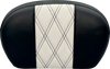 Le Pera Sissy Bar Pad - Large - Gt 1/Hr 1 Inlay - Dull Black L-Sbp01Gt/Hr1