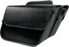 Willie & Max Luggage Raptor Saddlebag - Black - Super Slant 58803-00
