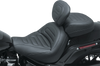 Mustang Passenger Touring Seat - Black - Trapezoid Stitch - Fxfb/Fxfbs 79335