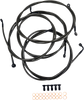 La Choppers Handlebar Cable/Brake Line Kit - 15" - 17" Ape Hanger Handlebars - Midnight La-8052Kt-16M
