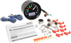 Koso North America Tnt-01 Electronic Speedometer/Tachometer - Black Face - Black Housing - 3" Diameter X 1.75" D Ba035K00-Hd