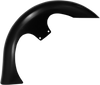 Klock Werks Slicer Front Fender Kit - For Raked Trees - Black - Steel - 23" Kwf-01-0247