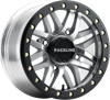 Raceline Wheels Wheel - Ryno - Beadlock - Front/Rear - Machined/With Black Ring - 15X7 - 4/137 - 5+2 (+10 Mm) A91Ma-57037+10