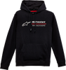 Linear Race Hoodie - Black - Medium 1232-51000-10-M