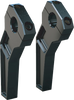 Todd'S Cycle Risers - Pullback - 1-1/8" Clamping - 6" Rise - Black Td-R22-06B