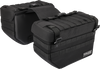 Thrashin Supply Co. Expedition Saddlebags - Black Tsb-0008
