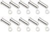 Drag Specialties Pivot Pin/Clip Kit - Lever - 10 Pack - Chrome