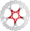 Arlen Ness Spider Rotor - 12-19/32" - Red - Front 300-111