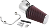 K & N Aircharger Intake System With Mandrel-Bent Aluminum Intake Tube Kit - Bright Chrome 57-1126P