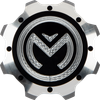 Moose Racing Gas Cap - Silver/Black - Can-Am 500-1001-Pu