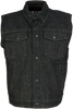 Z1R Denim Vest - Black - Small