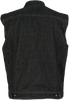 Z1R Denim Vest - Black - Medium