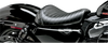 Le Pera Bare Bones Solo Seat - Pleated - Black - Xl '04-'22 Lk-006Pt