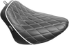 Le Pera Bare Bones Solo Seat - Diamond Stitch W/ White Stitching/Piping - Black - Softail '18-'23 Lyx-007Dmwtp