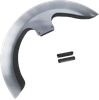 Thicky Front Fender - 19" Wheel - With Black Adapters - Cvo Street Glide/Road Glide Thicky-Oem-23Cvo-B