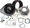 S&S Cycle Teardrop Air Cleaner Kit - Gloss Black 170-0182A