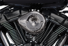 S&S Cycle Stealth Mini Teardrop Air Cleaner - M8 - Lava Chrome 170-0782