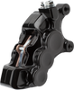 Arlen Ness 4-Piston Caliper - Left - 11.8" - Black 02-221