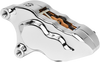 Hawg Halters 4-Piston Caliper - Front - Chrome Lhscc5018