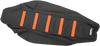 Moose Racing Ribbed Seat Cover - Black Cover/Orange Ribs - Ktm Ktm8518-336