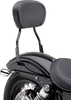 Cobra Round Sissy Bar - Standard - Black - Softail 602-1301B