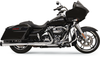 Bassani Xhaust Dnt Megaphone Muffler - Chrome/Black 1F572Dnt5