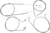 Baron Stainless Handlebar Cable/Line Kit - 15" - 17" - Xvs650Cl Ba-8015Kt-16