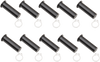 Drag Specialties Pivot Pin/Clip Kit - Lever - 10 Pack - Black